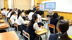 高校で出前講座！95人と楽器のお仕事＆メンテ体験