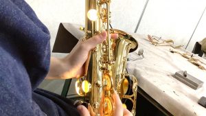 焦げちゃう!?繊細なタンポ調整の練習中です