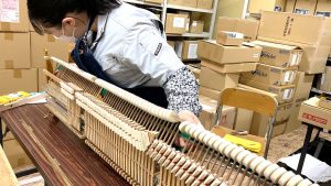 ピアノをよみがえらせる「リビルド(再生)」授業