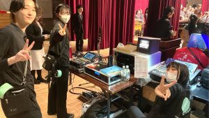 ステージの裏側で活躍！防災音楽フェスティバルに参加しました